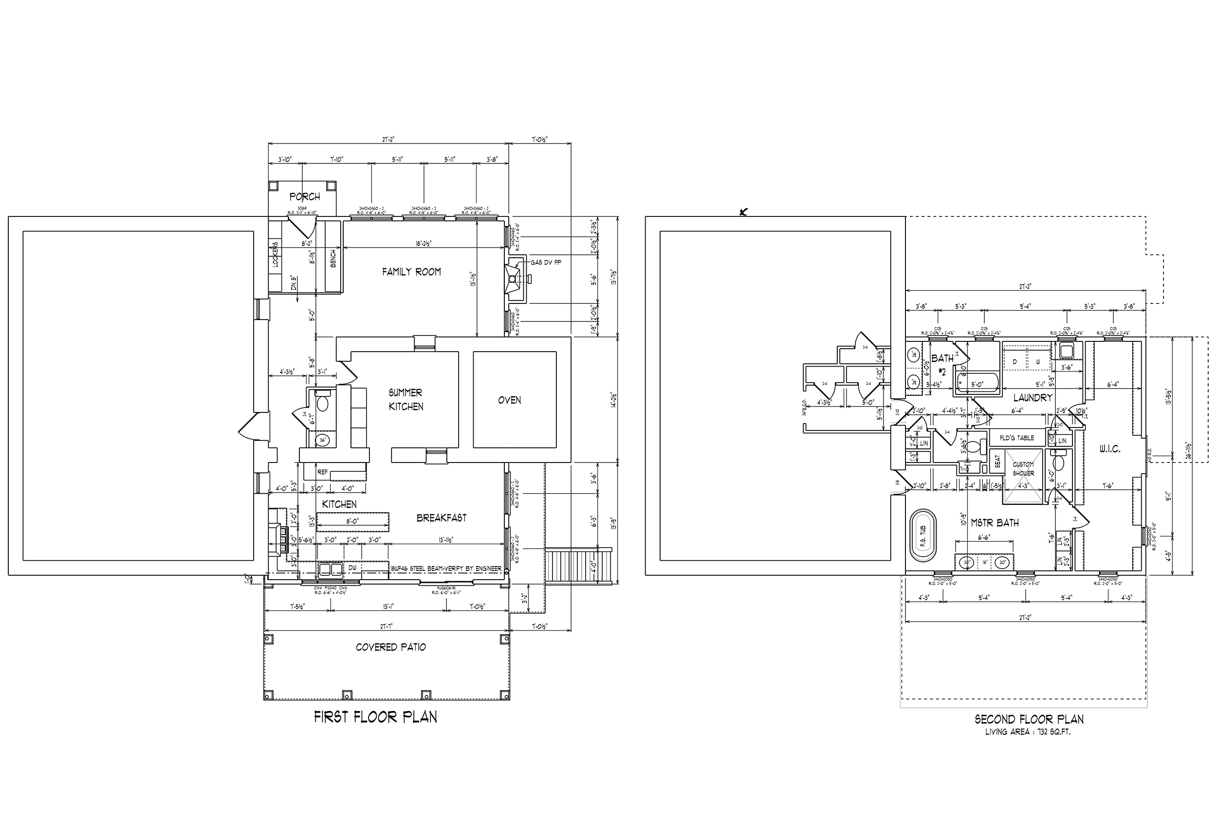 House Renovation Zionsville Floor Plans